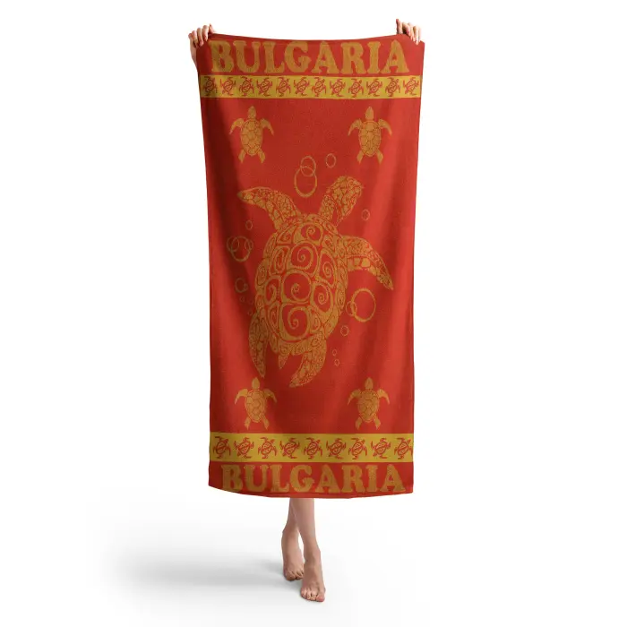 Плажна хавлия Мери-БГ 1307 - 457 - Плажна хавлия Мери-БГ 1307 - 457