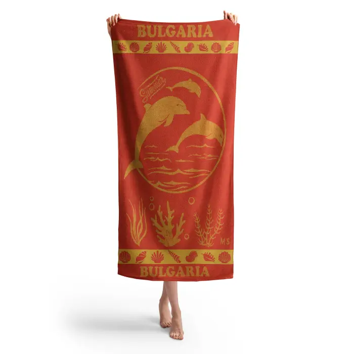 Плажна хавлия Мери-БГ 1408 - 462 - Плажна хавлия Мери-БГ 1408 - 462