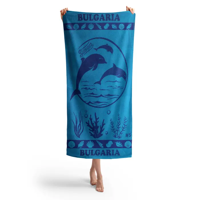 Плажна хавлия Мери-БГ 1410 - 464 - Плажна хавлия Мери-БГ 1410 - 464