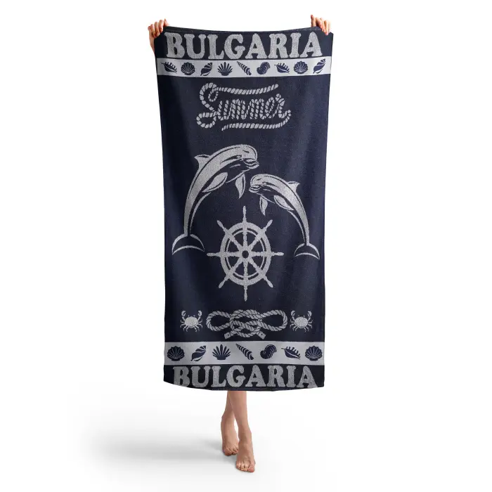 Плажна хавлия Мери-БГ 1505 - 467 - Плажна хавлия Мери-БГ 1505 - 467