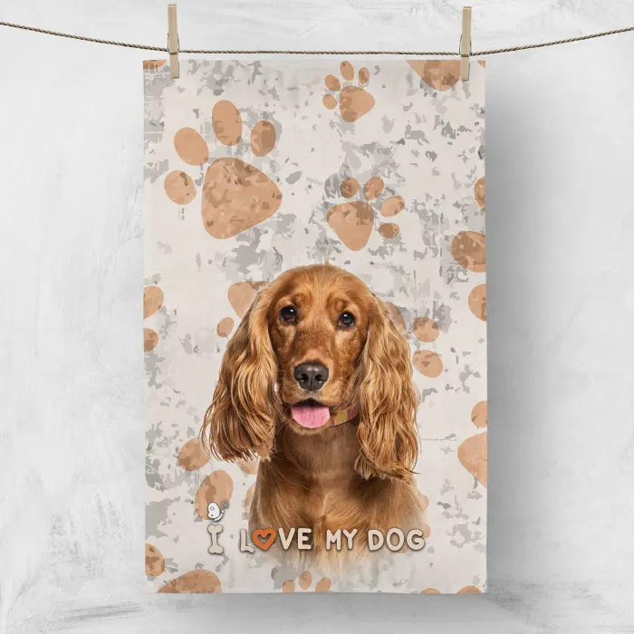 Хавлиена кърпа с домашни любимци 2322 - 714 - Хавлиена кърпа с домашни любимци 2322 - 714