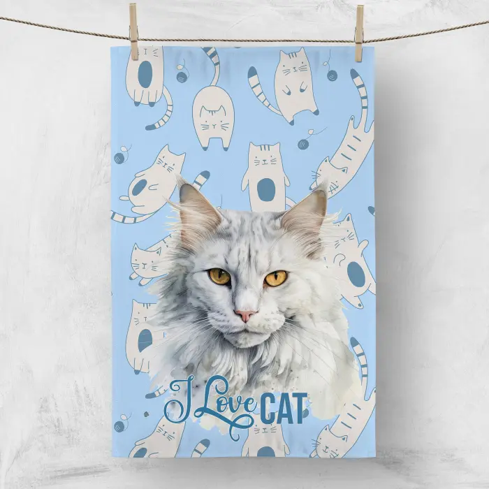 Хавлиена кърпа с домашни любимци 4015 - 728 - Хавлиена кърпа с домашни любимци 4015 - 728