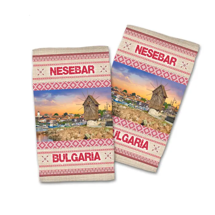 Сувенирна хавлиена кърпа Черноморие 4094 - 734 - Сувенирна хавлиена кърпа Черноморие 4094 - 734