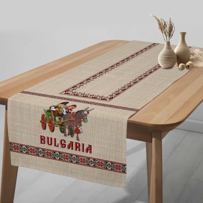 Тишлайфер за маса с български шевици 4129 - 681 - Тишлайфер за маса с български шевици 4129 - 681