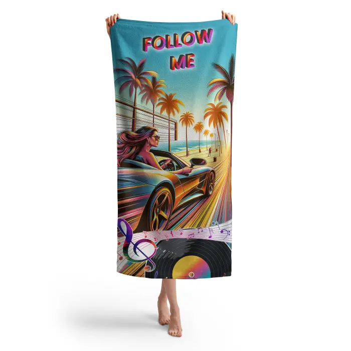 Плажна хавлия Принт 4190 - 554 - Плажна хавлия Принт 4190 - 554