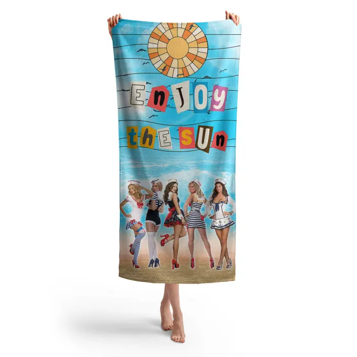 Плажна хавлия Принт 4193 - 558 - Плажна хавлия Принт 4193 - 558