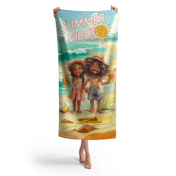 Плажна хавлия Принт 4204 - 569 - Плажна хавлия Принт 4204 - 569