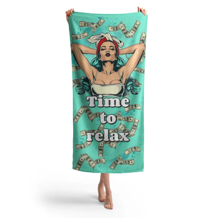 Плажна хавлия Принт 4207 - 572 -  Плажна хавлия Принт 4207 - 572