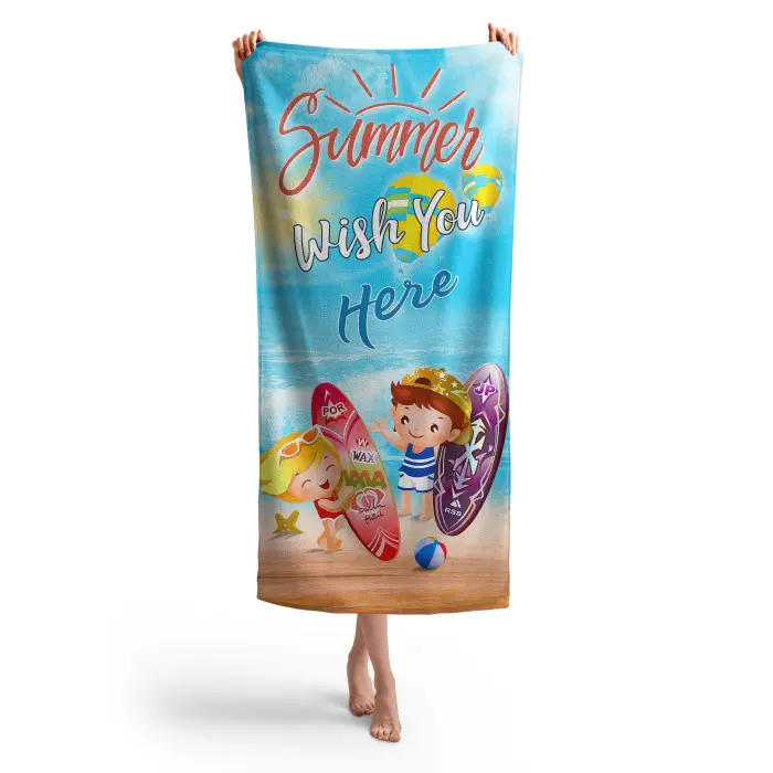 Детска хавлиена кърпа Принт 4216 - 589 - Детска хавлиена кърпа Принт 4216 - 589