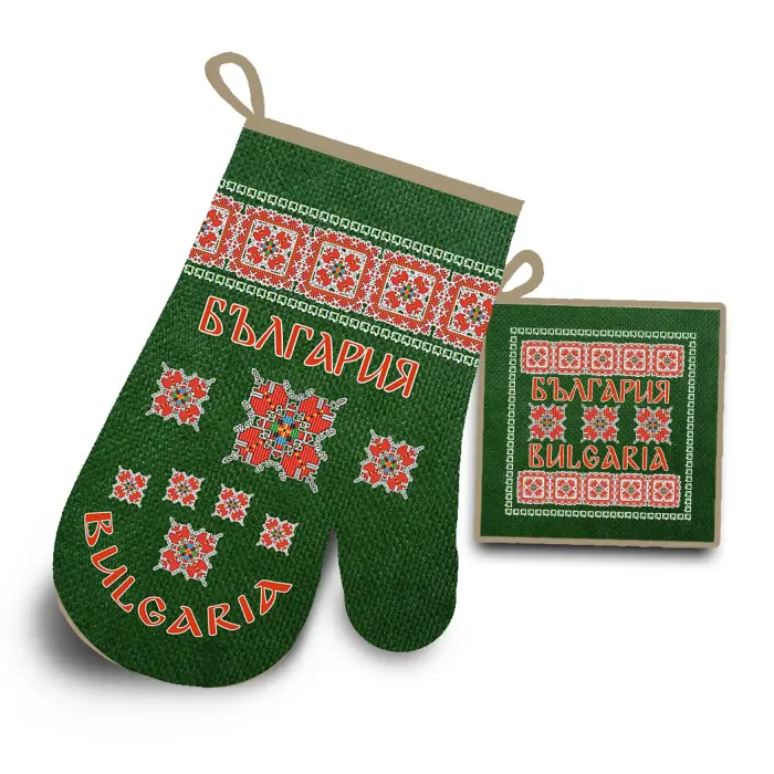 Комплект ръкохватки с български шевици 4217 - 689 - Комплект ръкохватки с български шевици 4217 - 689