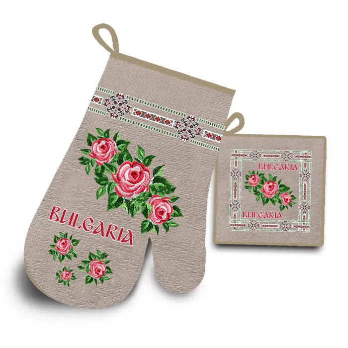 Комплект ръкохватки с български шевици 4220 - 692 - Комплект ръкохватки с български шевици 4220 - 692