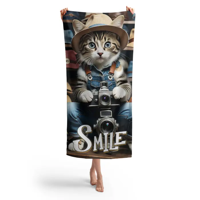 Детска хавлиена кърпа Принт 4233 - 590 - Детска хавлиена кърпа Принт 4233 - 590