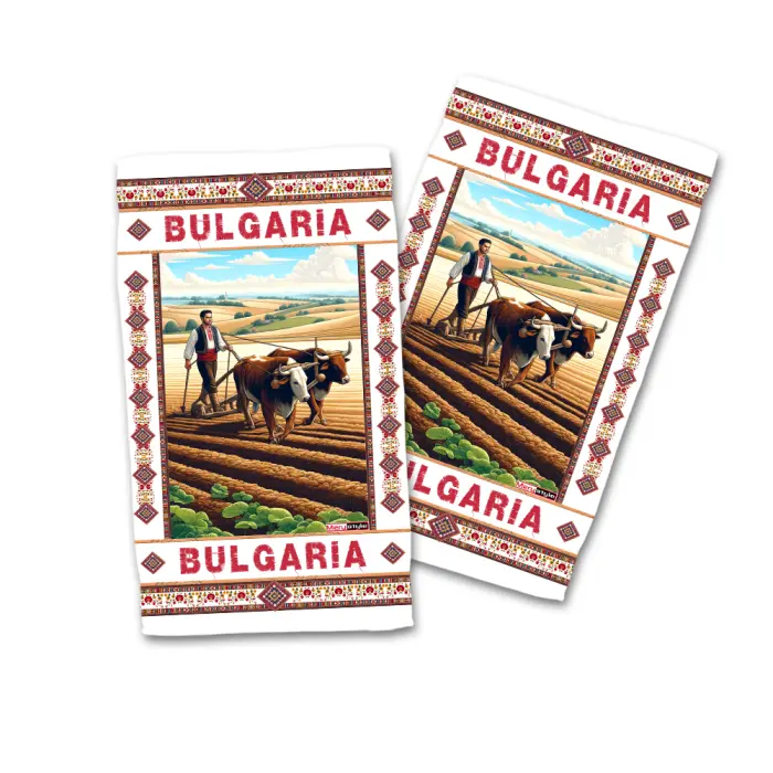 Сувенирна кърпа - Бит, традиции, обичаи. 4245 - 668 - Сувенирна кърпа - Бит, традиции, обичаи. 4245 - 668