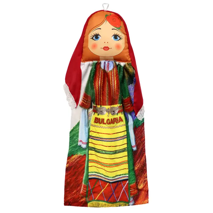 Сувенирна хавлиена кърпа тип кукла 4257 - 855 - Сувенирна хавлиена кърпа тип кукла 4257 - 855