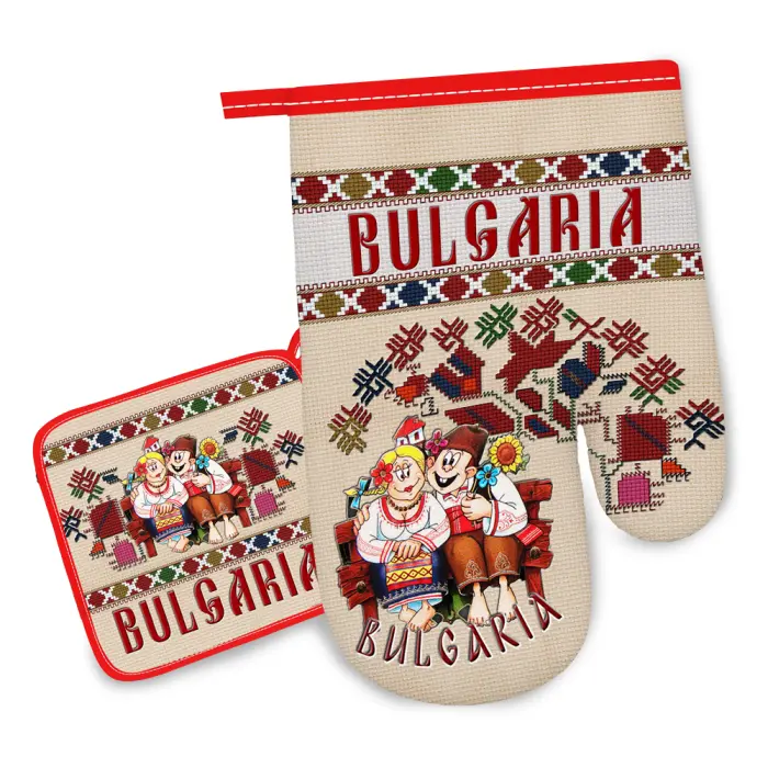 Комплект ръкохватки с български шевици 4288 - 699 - Комплект ръкохватки с български шевици 4288 - 699