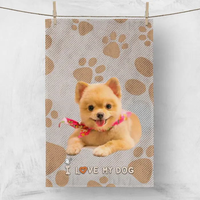 Хавлиена кърпа с домашни любимци 5211 - 3008 - Хавлиена кърпа с домашни любимци 5211 - 3008