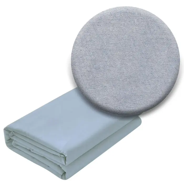 ЧАРШАФ С ЛАСТИК - BOHO COTTON - СВЕТЛО СИНЬО - 2373 - ЧАРШАФ С ЛАСТИК - BOHO COTTON - СВЕТЛО СИНЬО - 2373