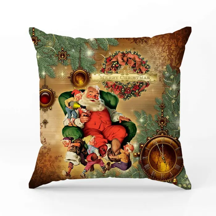 Декоративна възглавница с коледни мотиви - 2346 - 2004 - Декоративна възглавница с коледни мотиви - 2346 - 2004