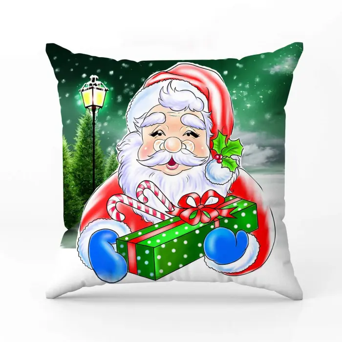 Декоративна възглавница с коледни мотиви - 2362 - 2020 - Декоративна възглавница с коледни мотиви - 2362 - 2020