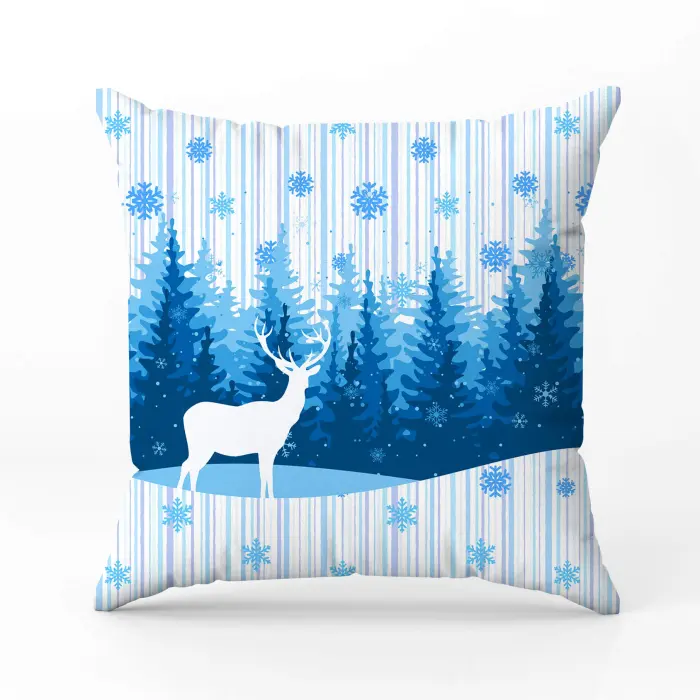 Декоративна възглавница с коледни мотиви - 2372 - 2030 - Декоративна възглавница с коледни мотиви - 2372 - 2030