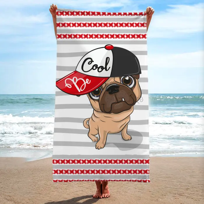 Детска хавлиена кърпа - Куче - 508 - Детска хавлиена кърпа - Куче - 508