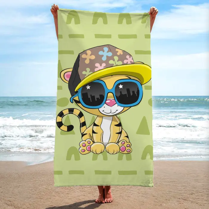 Детска хавлиена кърпа - Тигър - 514 - Детска хавлиена кърпа - Тигър - 514