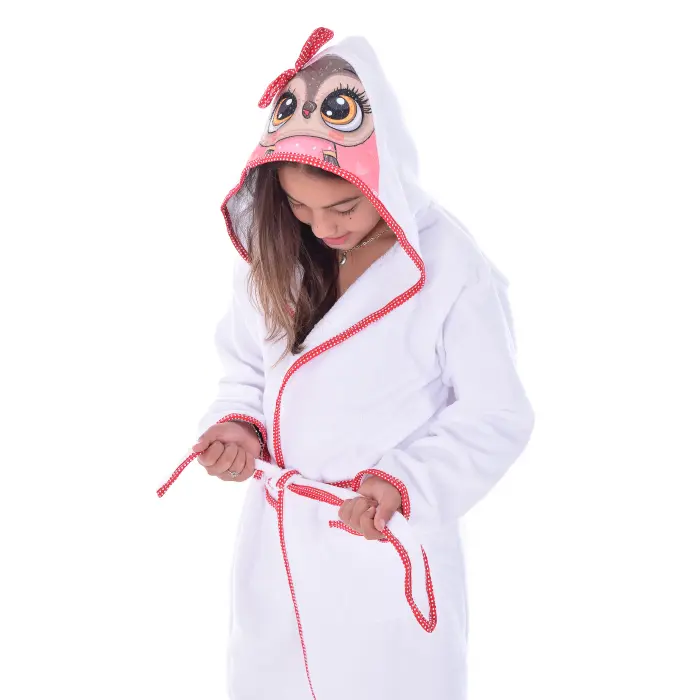 Детски халат Мери - Бухал - 1314 - Детски халат Мери - Бухал - 1314