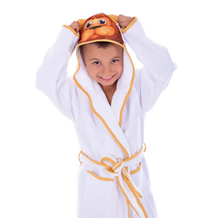Детски халат Мери - Лъвче - 1337 - Детски халат Мери - Лъвче - 1337