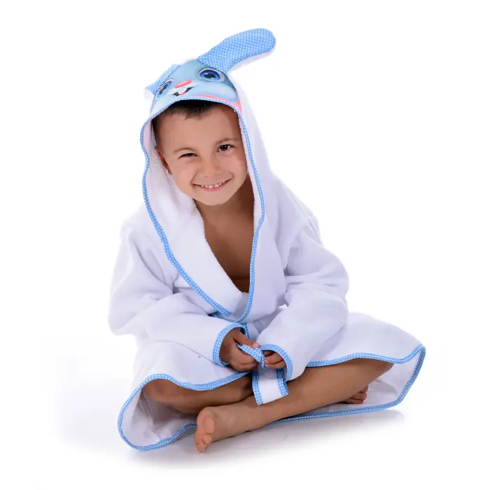 Детски халат Мери - Зайче - 1354 - Детски халат Мери - Зайче - 1354
