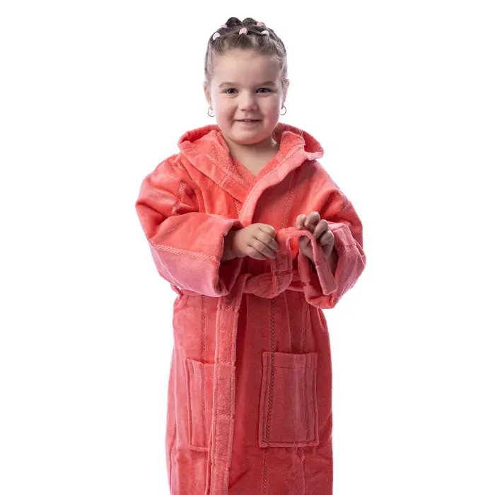 Детски халат нишка - диня - 677 - Детски халат нишка - диня - 677