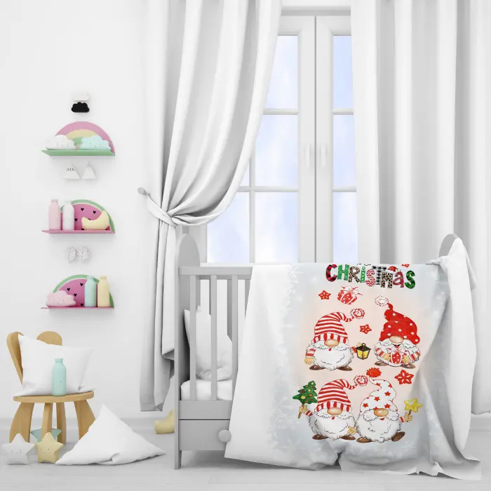 ДЕТСКО ПОЛАРЕНО ОДЕЯЛО С КОЛЕДНИ МОТИВИ 4462 - 2324 -  ДЕТСКО ПОЛАРЕНО ОДЕЯЛО С КОЛЕДНИ МОТИВИ 4462 - 2324