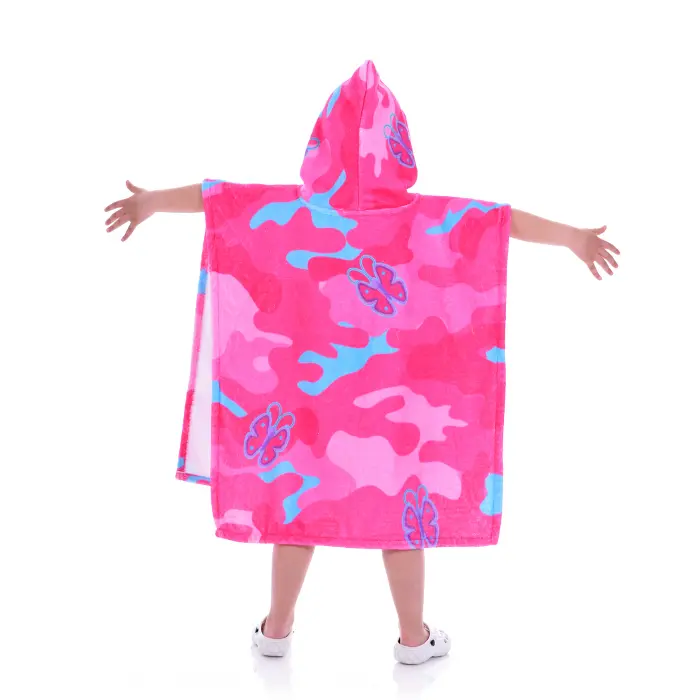 Детско пончо - Камуфлаж момиче - 1375 - Детско пончо - Камуфлаж момиче - 1375