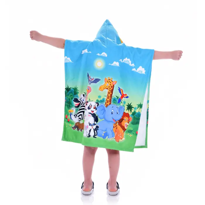 Детско пончо - Лъвче - 1391 - Детско пончо - Лъвче - 1391