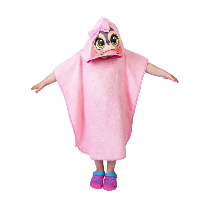 Детско пончо Мери - Бухалче - 1311 - Детско пончо Мери - Бухалче - 1311