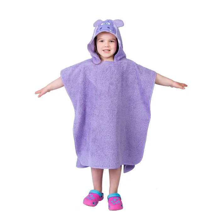Детско пончо Мери - Хипопотам - 1289 - Детско пончо Мери - Хипопотам - 1289