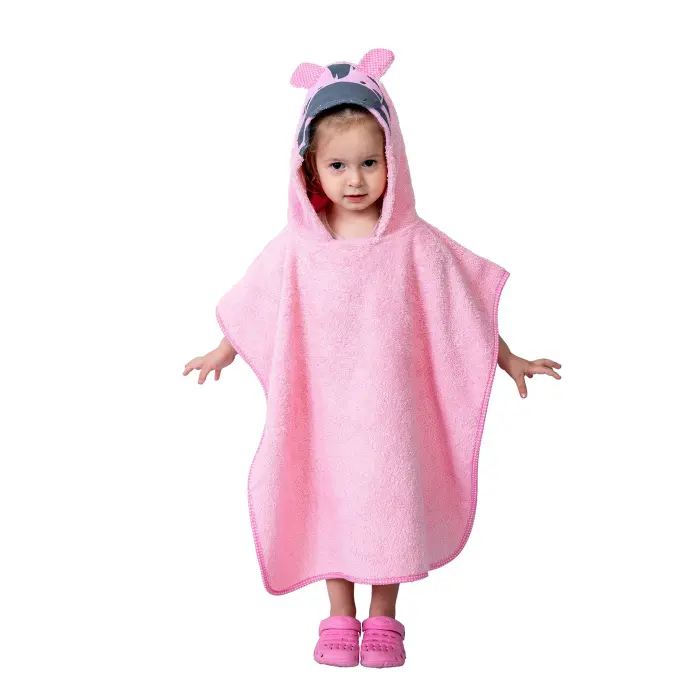 Детско пончо Мери - Зебра - 1284 - Детско пончо Мери - Зебра - 1284