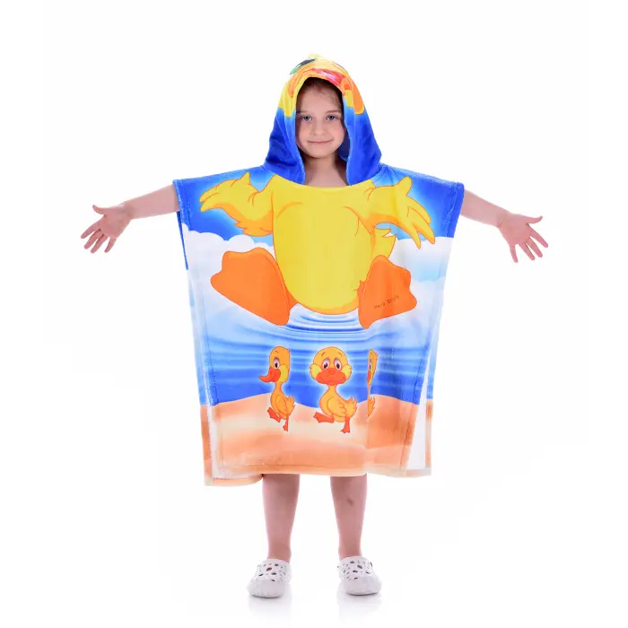 Детско пончо - Патенце - 1401 - Детско пончо - Патенце - 1401