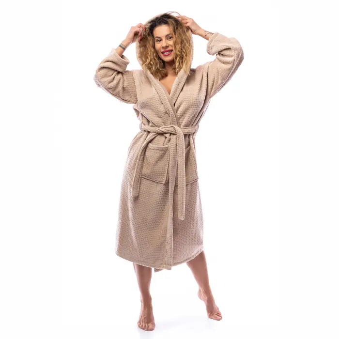 Халат Елеганс - Капучино - дамски - 2622 - Халат Елеганс - Капучино - дамски - 2622
