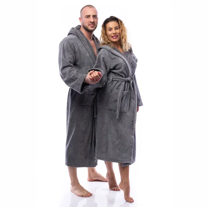 Халат Елеганс - Сив - дамски - 2650 - Халат Елеганс - Сив - дамски - 2650