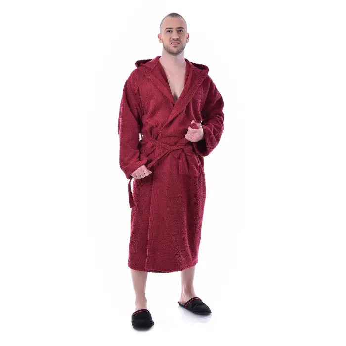 Халат Маер - Бордо - мъжки - 1190 - Халат Маер - Бордо - мъжки - 1190
