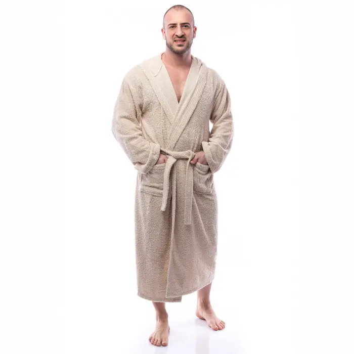 Халат Маер - Капучино - мъжки - 2603 - Халат Маер - Капучино - мъжки - 2603