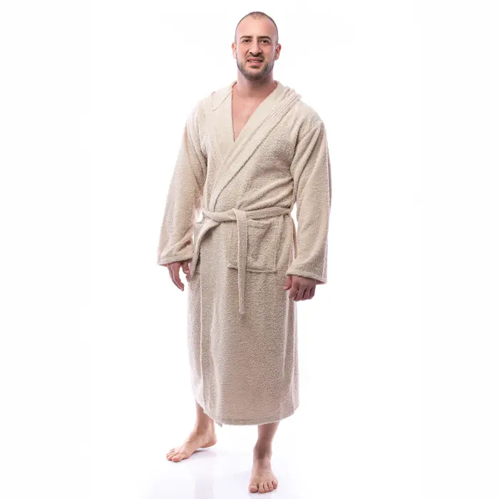 Халат Маер - Капучино - мъжки - 2604 - Халат Маер - Капучино - мъжки - 2604