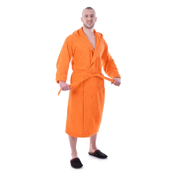 Халат Маер - Портокал - мъжки - 2400 - Халат Маер - Портокал - мъжки - 2400