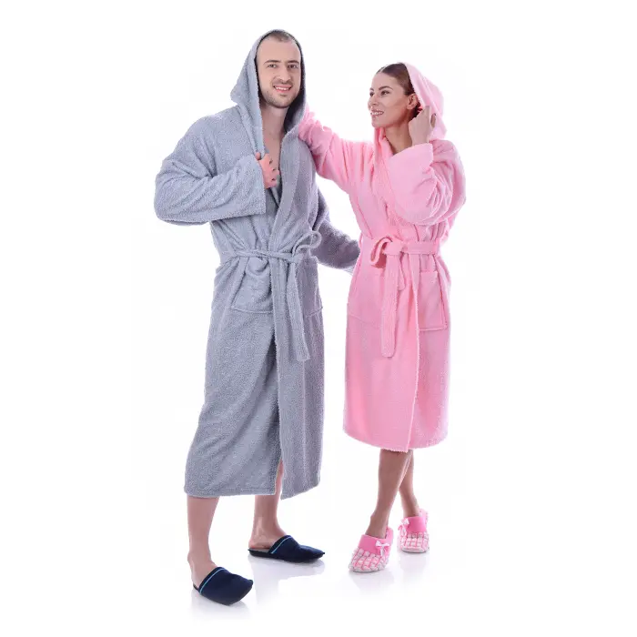 Халат Маер - Сив - мъжки - 1206 - Халат Маер - Сив - мъжки - 1206