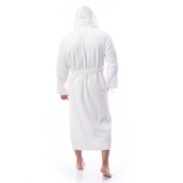 Халат Микропамук - крем - мъжки - 207 - Халат Микропамук - крем - мъжки - 207
