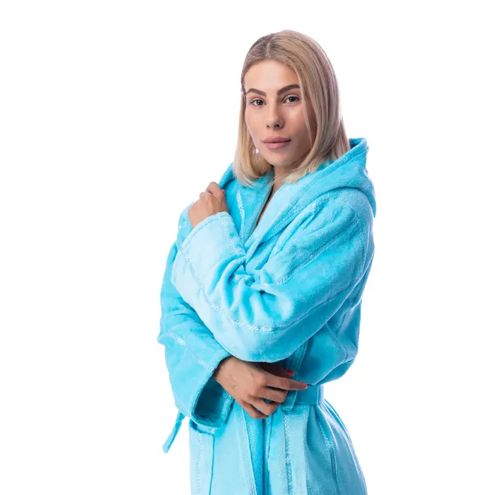 Халат нишка - Електрик - дамски - 1161 - Халат нишка - Електрик - дамски - 1161