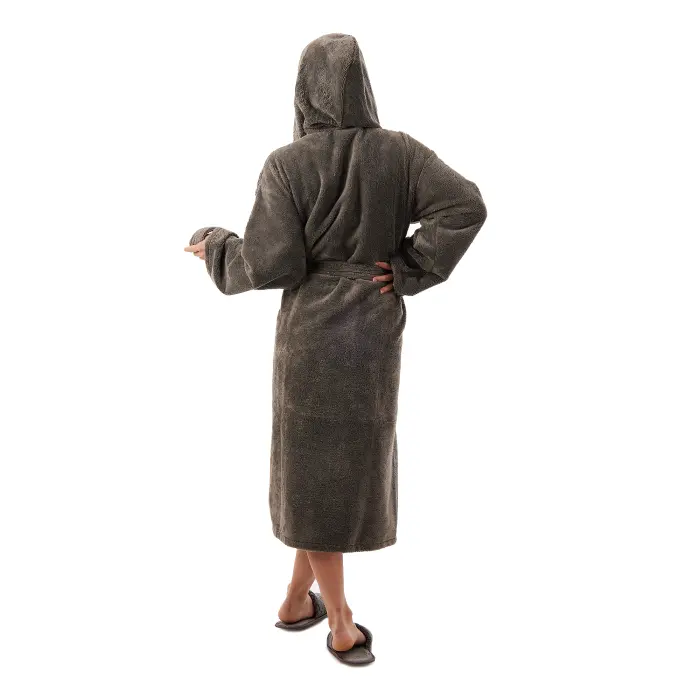 Халат ТРИГА - Сив - дамски - 3657 - Халат ТРИГА - Сив - дамски - 3657