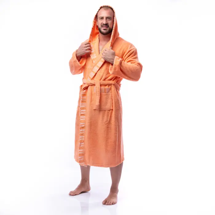 Халат Вивиен - Пъпеш - мъжки - 1571 - Халат Вивиен - Пъпеш - мъжки - 1571