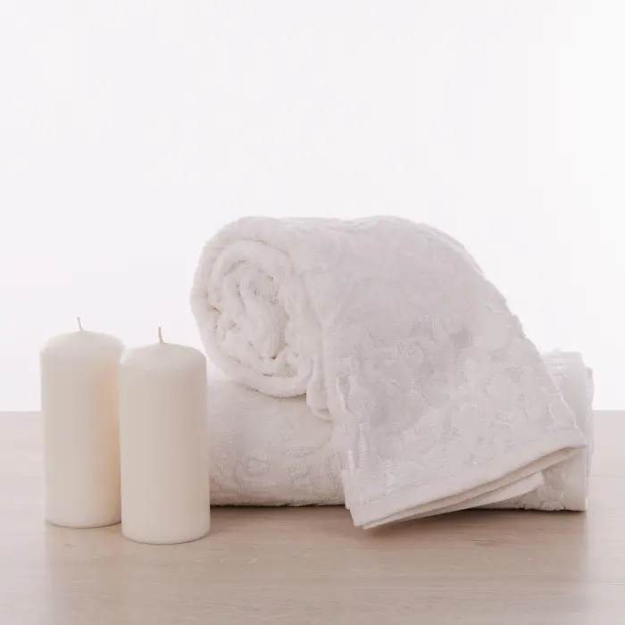 Хавлиена кърпа "БОХЕМИ" - Бяло - 3307 - Хавлиена кърпа "БОХЕМИ" - Бяло - 3307