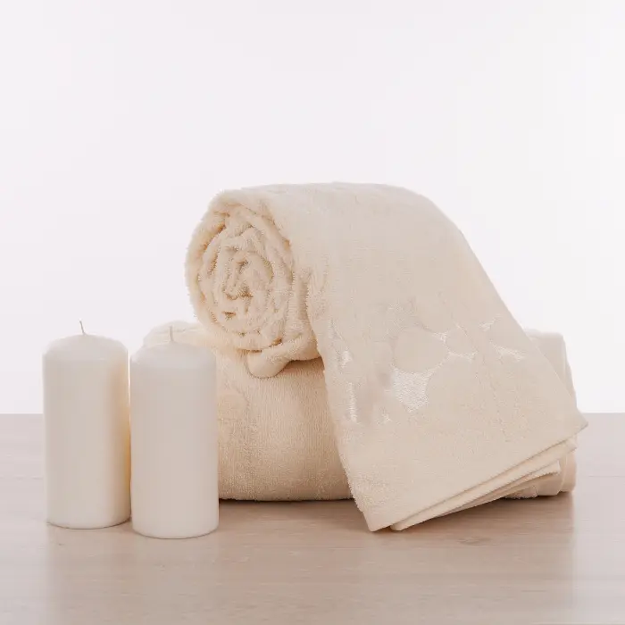 Хавлиена кърпа "БОХЕМИ" - КРЕМ - 3310 - Хавлиена кърпа "БОХЕМИ" - КРЕМ - 3310